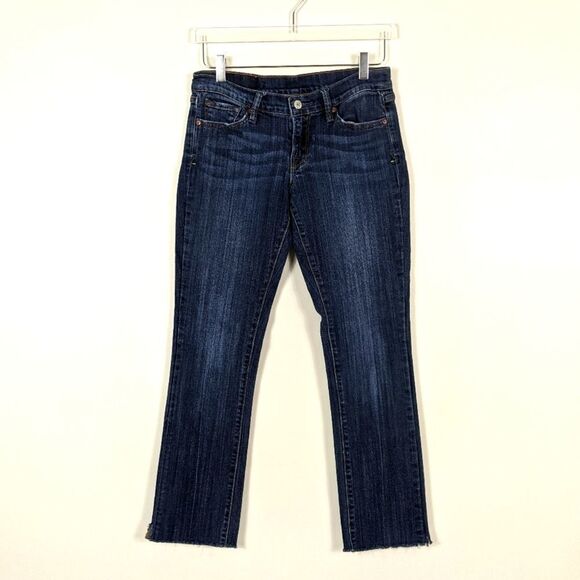 Lucky Brand Ankle Jeans Dark Wash Size 4/27 - Picture 2 of 10